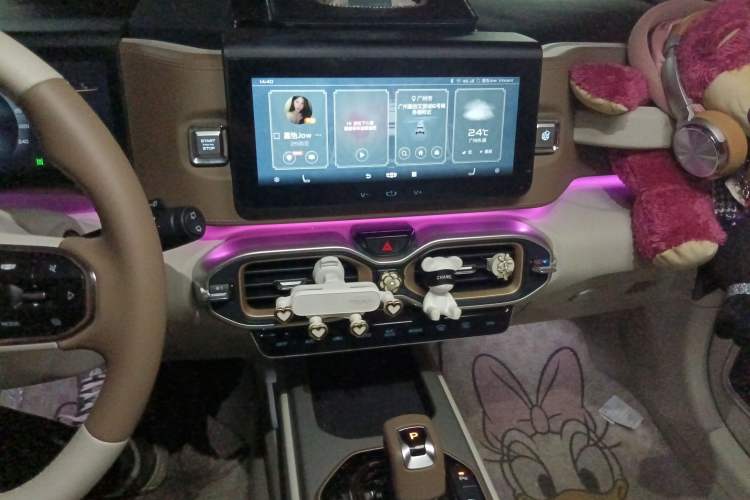 Used Geely Auto icon 2022 1.5TD Qingyuan Limited Edition Audio And AC Panel
