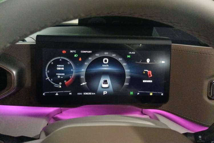 Used Geely Auto icon 2022 1.5TD Qingyuan Limited Edition Instrument Cluster