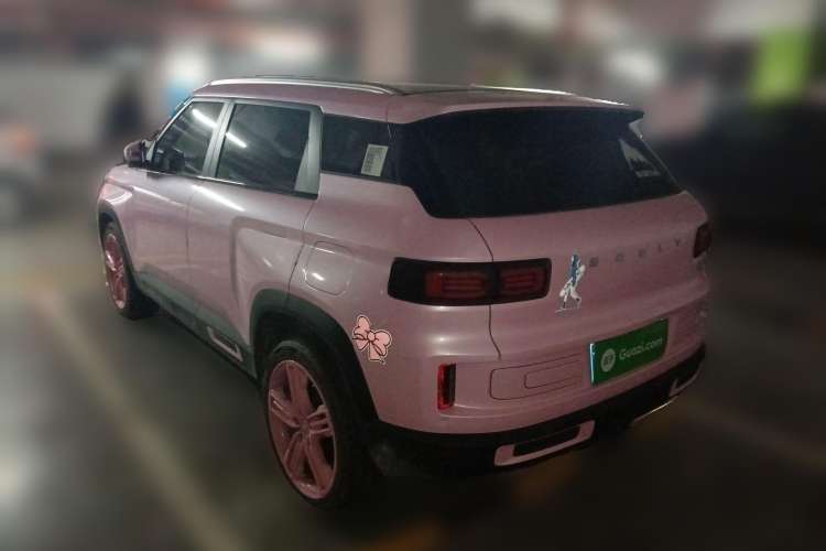 Used Geely Auto icon 2022 1.5TD Qingyuan Limited Edition Rear Left 45 Deg