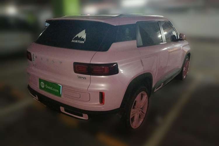 Used Geely Auto icon 2022 1.5TD Qingyuan Limited Edition Rear Right 45 Deg