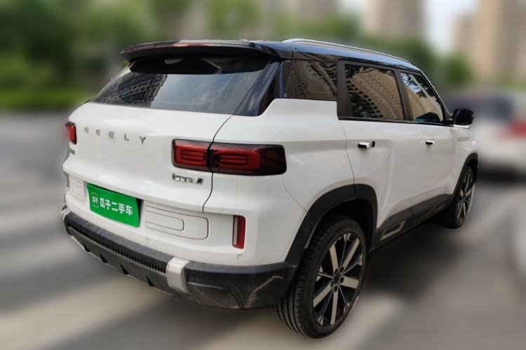 Used Geely Auto icon 2022 1.5TD Qingyuan Limited Edition Rear Right 45 Deg
