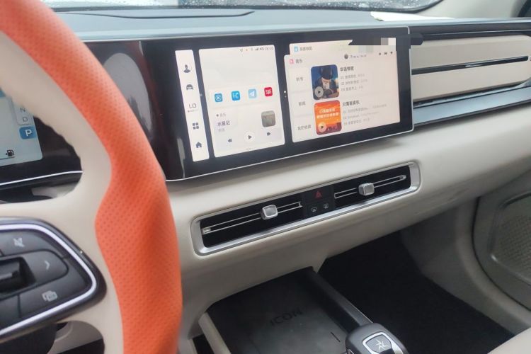 Used Geely Auto icon 2023 1.5TD Chocolate Smoothie Edition Audio And AC Panel