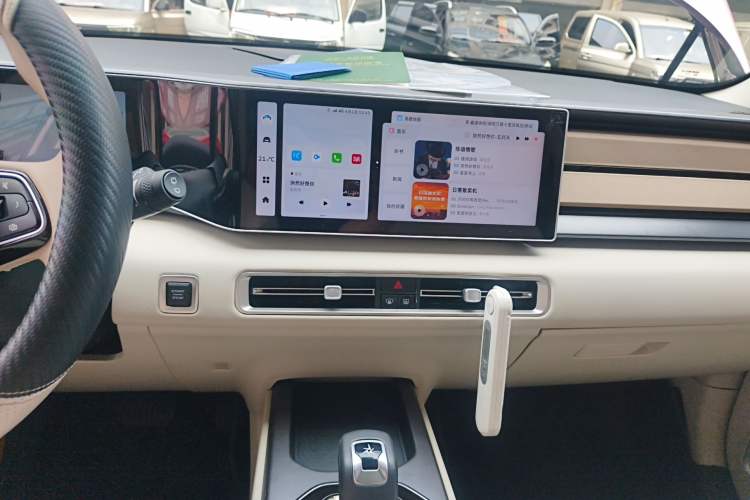 Used Geely Auto icon 2023 1.5TD Chocolate Smoothie Edition Audio And AC Panel