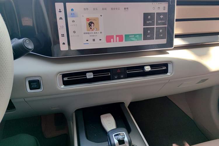 Used Geely Auto icon 2023 1.5TD Chocolate Smoothie Edition Audio And AC Panel