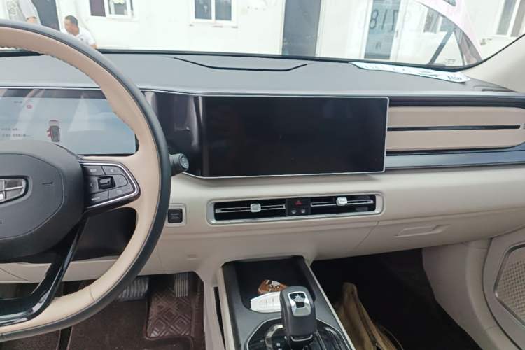 Used Geely Auto icon 2023 1.5TD Chocolate Smoothie Edition Audio And AC Panel