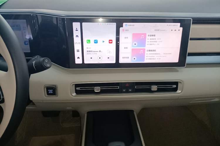 Used Geely Auto icon 2023 1.5TD Chocolate Luxe Edition Audio And AC Panel