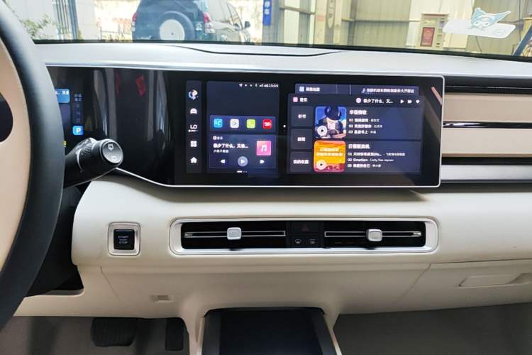 Used Geely Auto icon 2023 1.5TD Chocolate Luxe Edition Audio And AC Panel