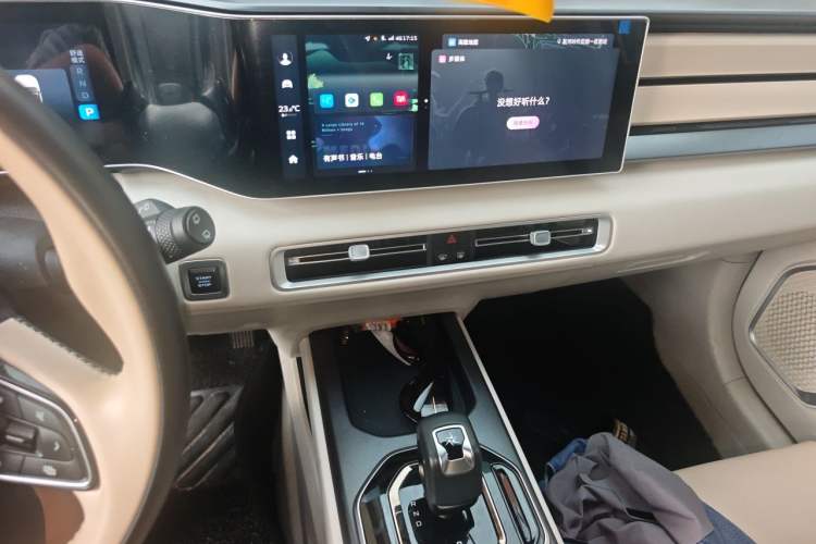 Used Geely Auto icon 2023 1.5TD Chocolate Luxe Edition Audio And AC Panel