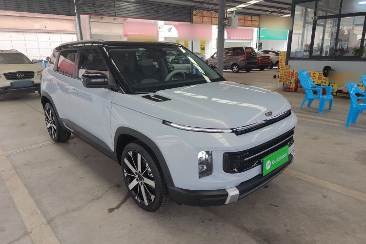 Used Geely Auto icon 2023 1.5TD Star Player Front Right 45 Deg