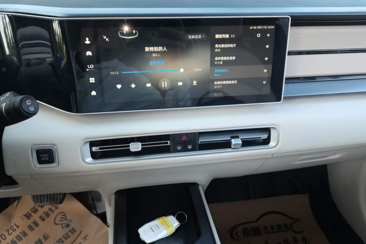 Used Geely Auto icon 2023 1.5TD Chocolate Smoothie Edition Audio And AC Panel