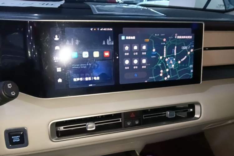 Used Geely Auto icon 2023 1.5TD Chocolate Smoothie Edition Audio And AC Panel