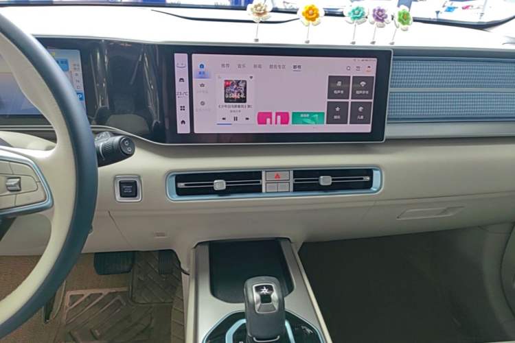 Used Geely Auto icon 2023 1.5TD Star Player Audio And AC Panel