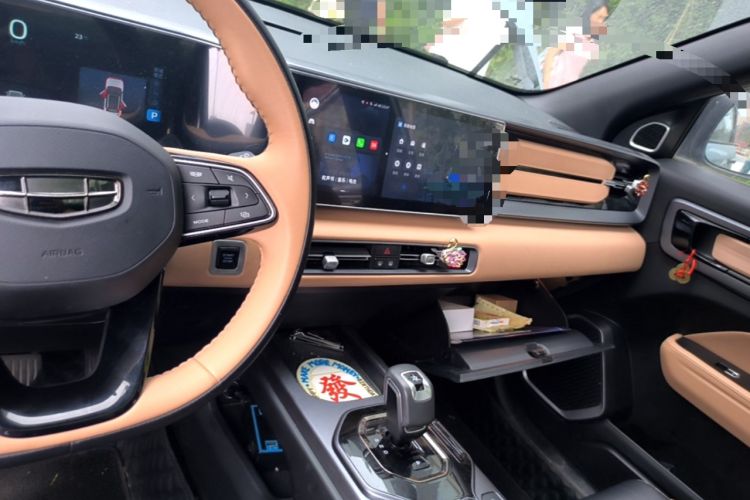 Used Geely Auto icon 2023 1.5TD Chocolate Smoothie Edition Audio And AC Panel