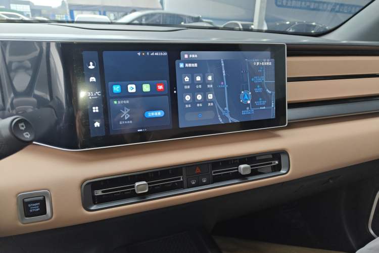 Used Geely Auto icon 2023 1.5TD Chocolate Smoothie Edition Audio And AC Panel