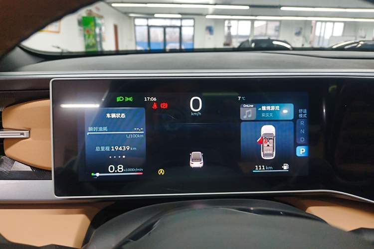 Used Geely Auto icon 2023 1.5TD Chocolate Smoothie Edition Instrument Cluster