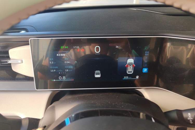 Used Geely Auto icon 2023 1.5TD Chocolate Smoothie Edition Instrument Cluster
