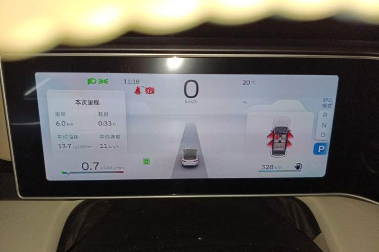 Used Geely Auto icon 2023 1.5TD Chocolate Luxe Edition Instrument Cluster