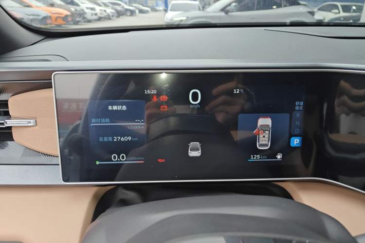 Used Geely Auto icon 2023 1.5TD Chocolate Smoothie Edition Instrument Cluster