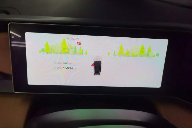 Used Geely Auto icon 2023 1.5TD Chocolate Smoothie Edition Odometer Close Up