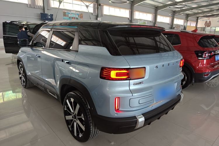 Used Geely Auto icon 2023 1.5TD Chocolate Luxe Edition Rear Left 45 Deg