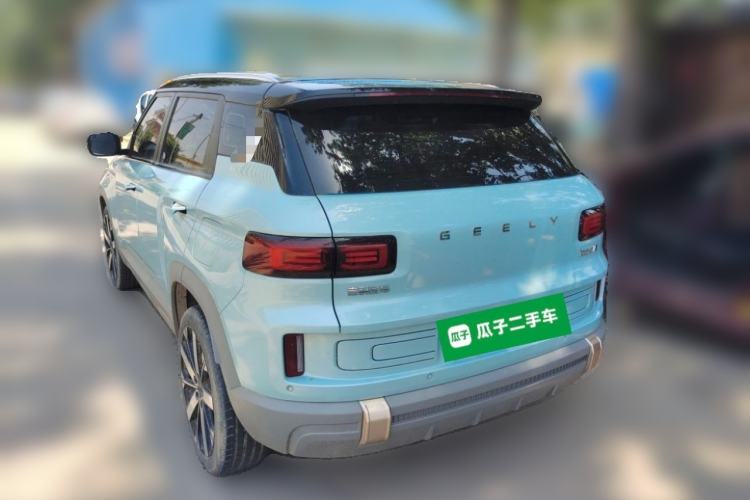 Used Geely Auto icon 2023 1.5TD Chocolate Smoothie Edition Rear Left 45 Deg