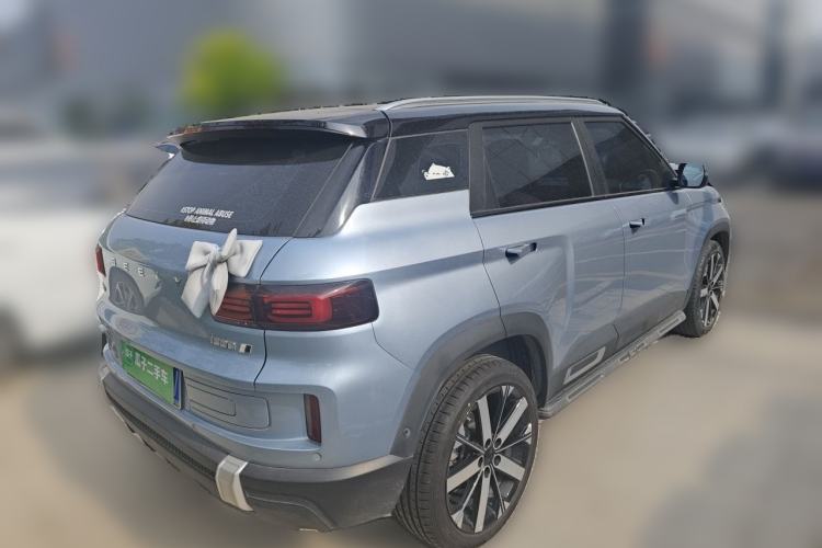 Used Geely Auto icon 2023 1.5TD Chocolate Luxe Edition Rear Right 45 Deg