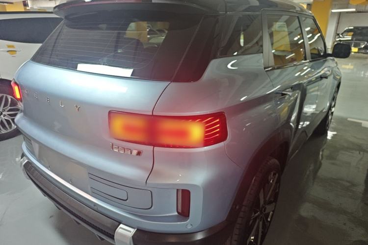 Used Geely Auto icon 2023 1.5TD Chocolate Luxe Edition Rear Right 45 Deg