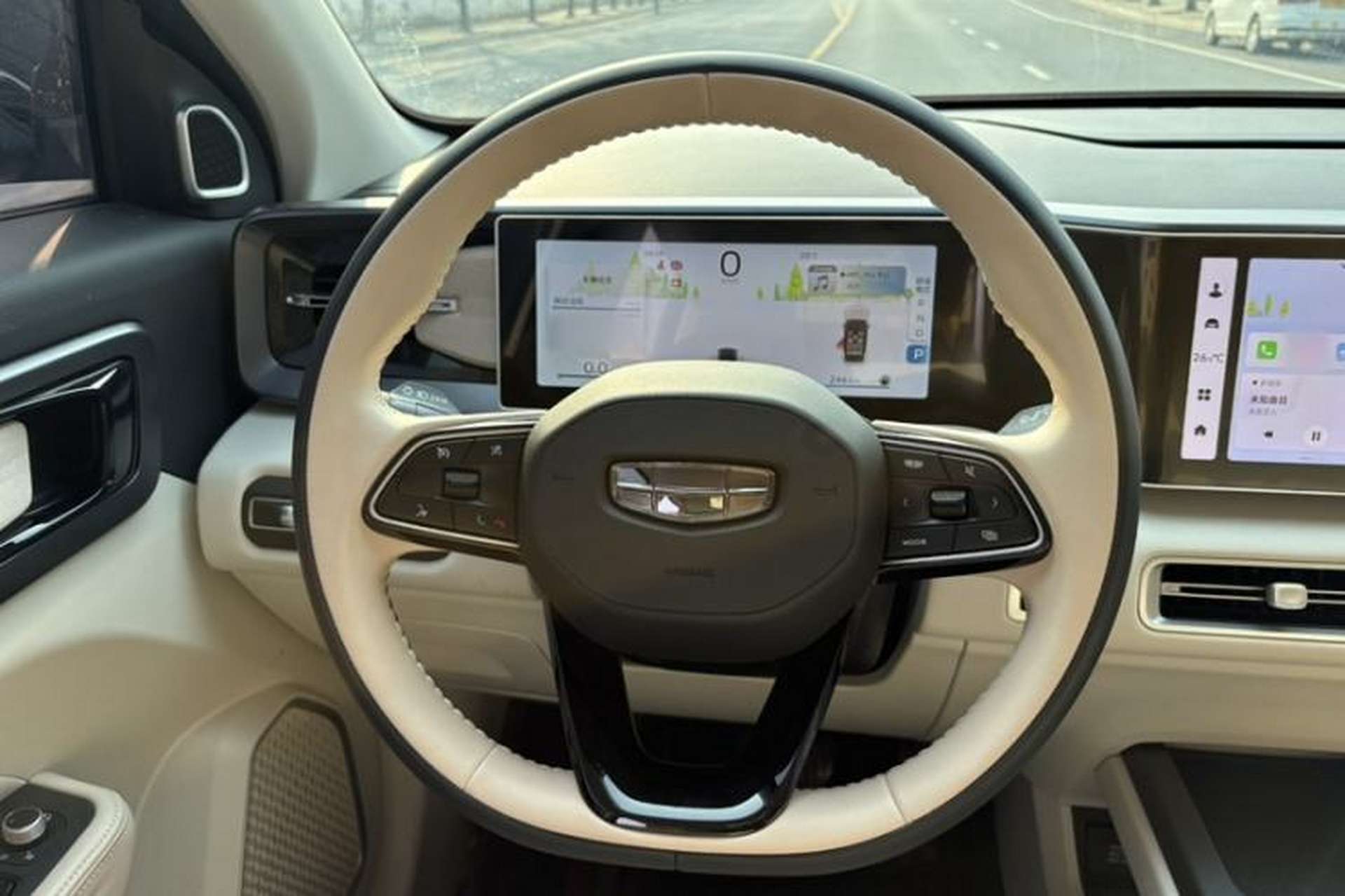 Used Geely Auto icon 2023 1.5TD Chocolate Smoothie Edition Steering Wheel