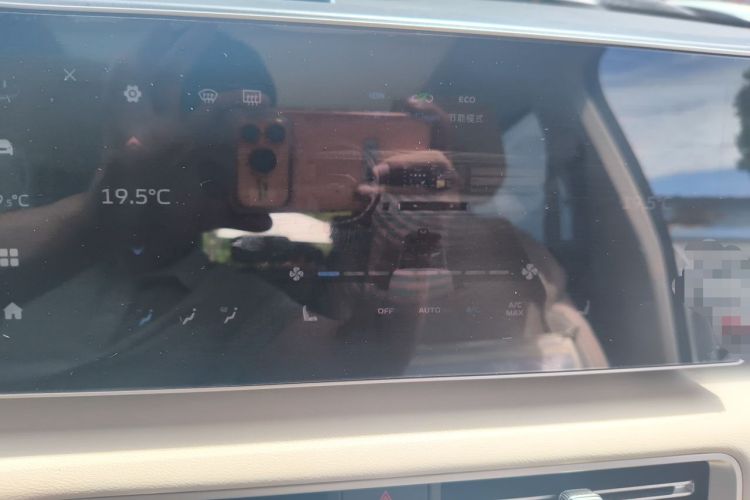 Used Geely Auto icon 2023 1.5TD Chocolate Luxe Edition Audio And AC Panel