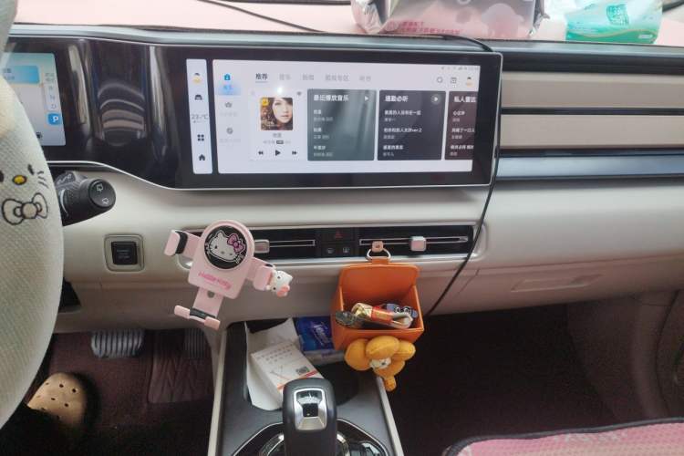 Used Geely Auto icon 2023 1.5TD Chocolate Luxe Edition Audio And AC Panel