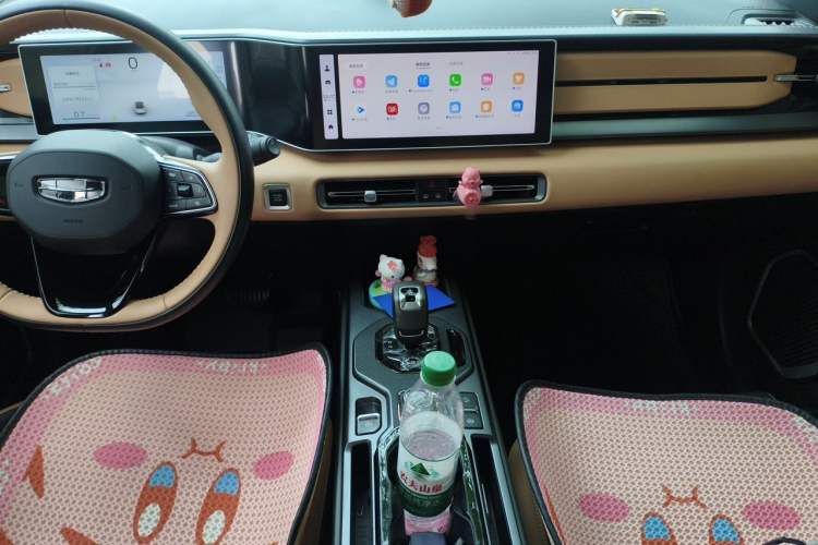 Used Geely Auto icon 2023 1.5TD Chocolate Smoothie Edition Audio And AC Panel