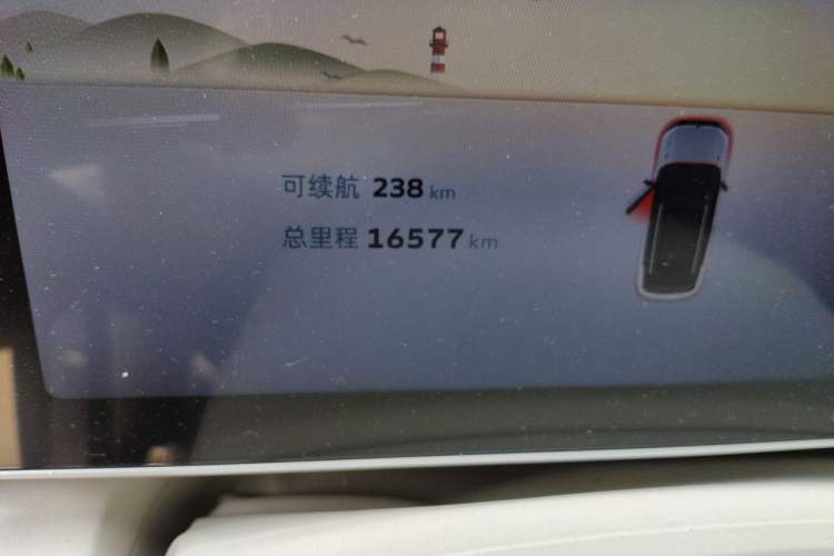 Used Geely Auto icon 2023 1.5TD Star Player Odometer Close Up