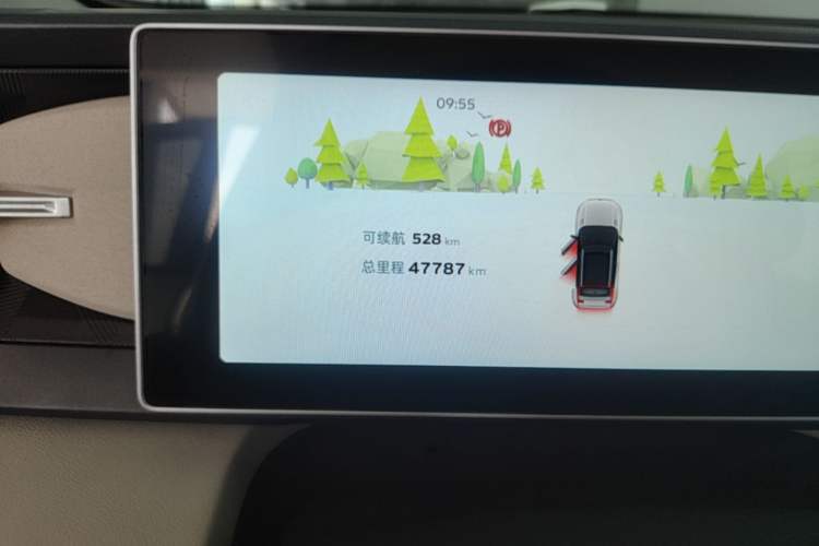 Used Geely Auto icon 2023 1.5TD Chocolate Luxe Edition Odometer Close Up