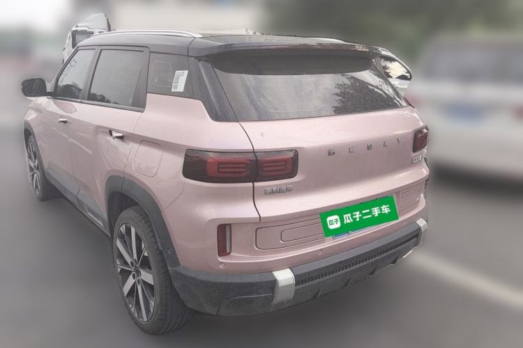 Used Geely Auto icon 2023 1.5TD Chocolate Luxe Edition Rear Left 45 Deg