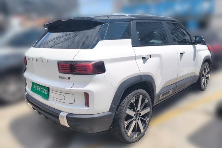 Used Geely Auto icon 2023 1.5TD Chocolate Luxe Edition Rear Right 45 Deg