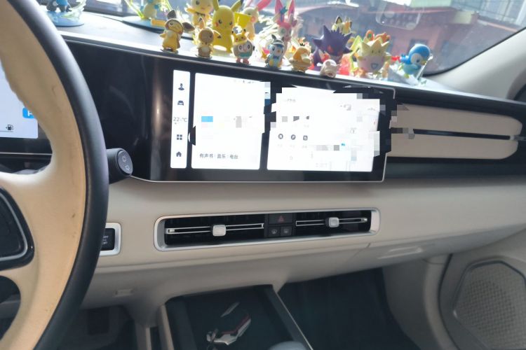 Used Geely Auto icon 2023 1.5TD Chocolate Luxe Edition Audio And AC Panel