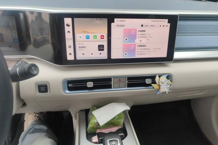Used Geely Auto icon 2023 1.5TD Star Player Audio And AC Panel