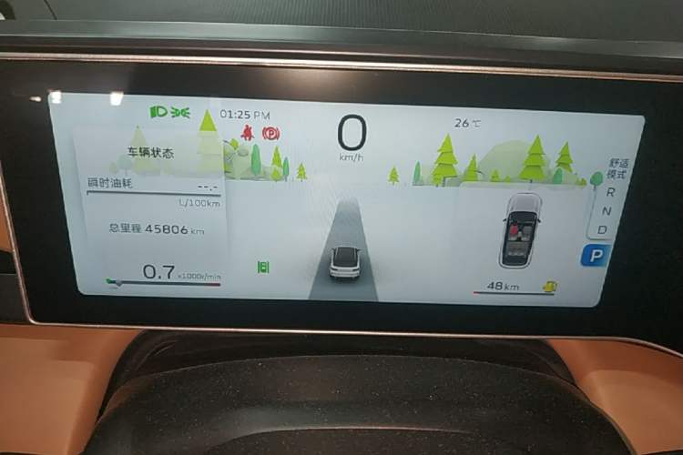 Used Geely Auto icon 2023 1.5TD Chocolate Luxe Edition Instrument Cluster