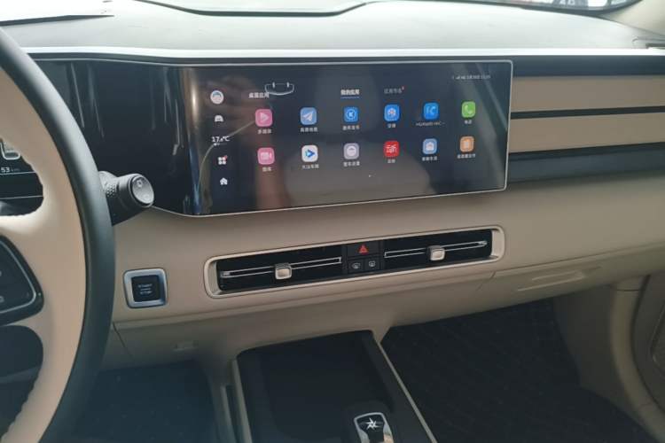 Used Geely Auto icon 2023 1.5TD Chocolate Smoothie Edition Audio And AC Panel