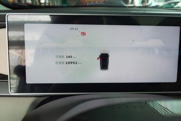 Used Geely Auto icon 2023 1.5TD Chocolate Luxe Edition Odometer Close Up