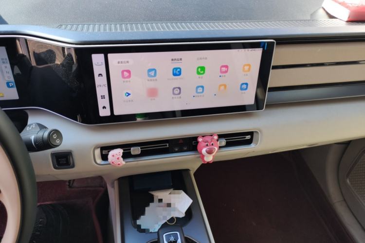 Used Geely Auto icon 2023 1.5TD Star Player Audio And AC Panel