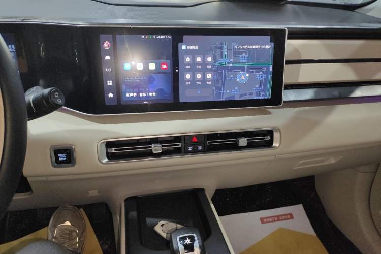 Used Geely Auto icon 2023 1.5TD Chocolate Luxe Edition Audio And AC Panel
