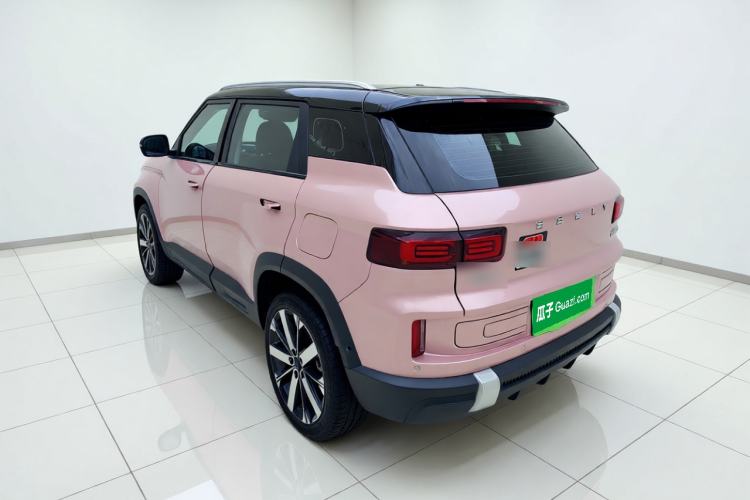 Used Geely Auto icon 2023 1.5TD Chocolate Luxe Edition Rear Left 45 Deg