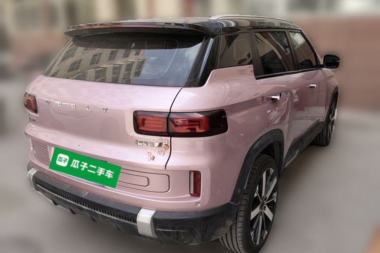 Used Geely Auto icon 2023 1.5TD Chocolate Luxe Edition Rear Right 45 Deg