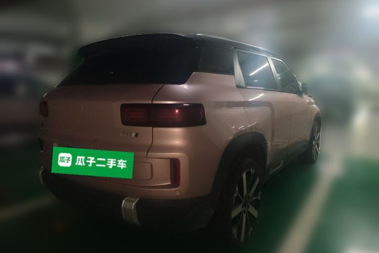 Used Geely Auto icon 2023 1.5TD Chocolate Luxe Edition Rear Right 45 Deg