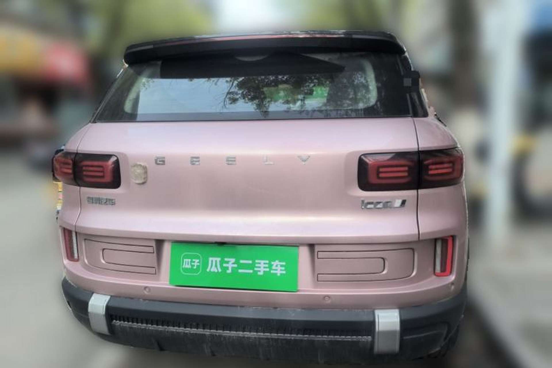 Used Geely Auto icon 2023 1.5TD Chocolate Smoothie Edition Rear