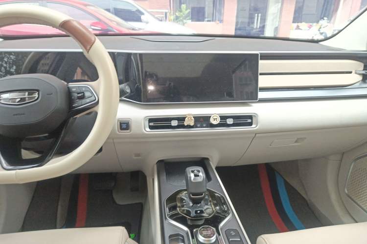 Used Geely Auto icon 2023 1.5TD Chocolate Smoothie Edition Audio And AC Panel