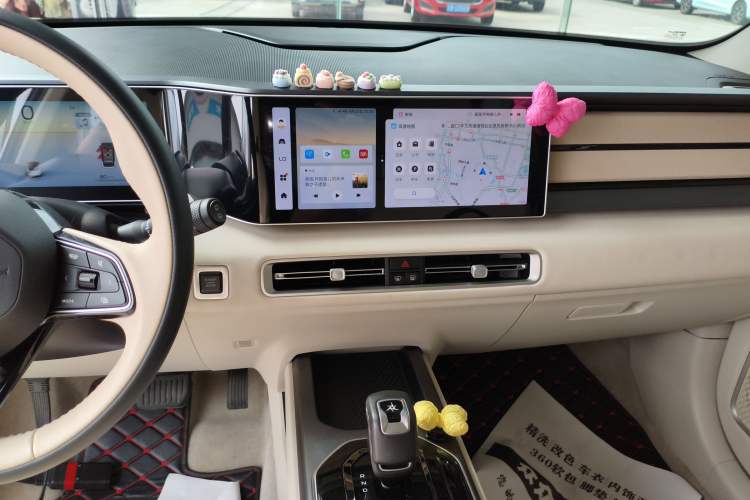 Used Geely Auto icon 2023 1.5TD Chocolate Smoothie Edition Audio And AC Panel