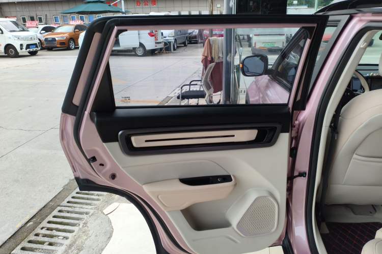 Used Geely Auto icon 2023 1.5TD Chocolate Smoothie Edition Left Rear Door Interior