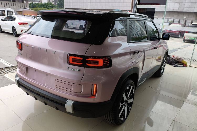 Used Geely Auto icon 2023 1.5TD Chocolate Smoothie Edition Rear Right 45 Deg